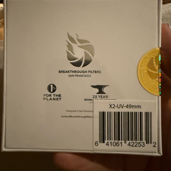 Breakthrough Photography X2 UV 49mm - Picture 5 of 6